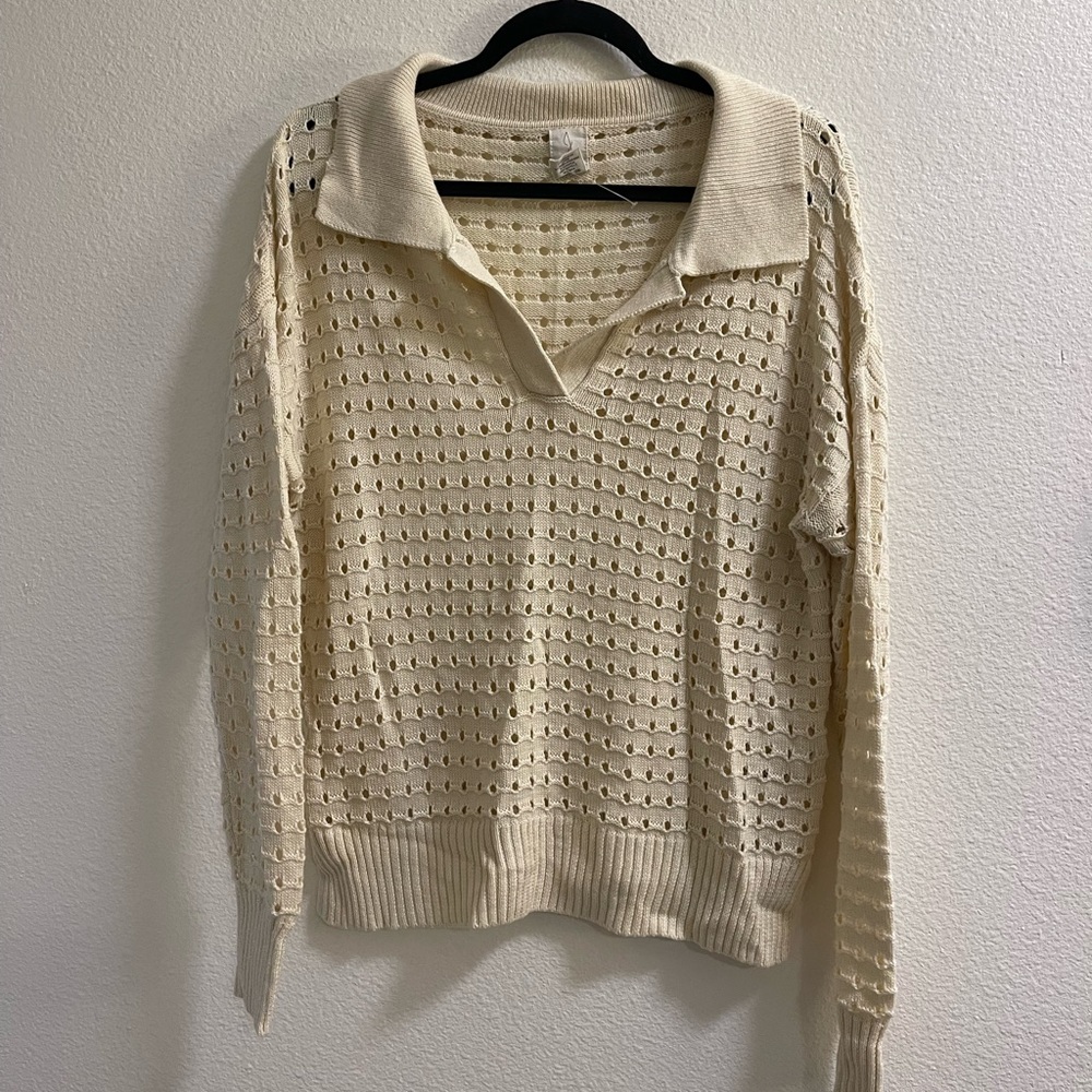 Long sleeve sweater